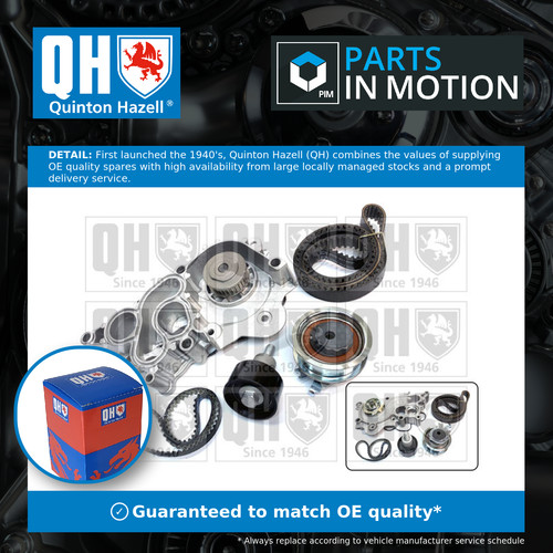 Timing belt water - belt, pump