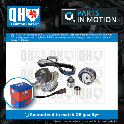 Timing belt water pump kit - timing,