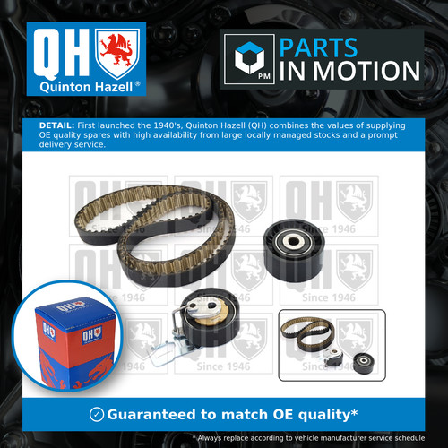 Timing belt kit - belt, fits