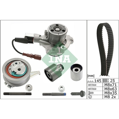 Timing belt water pump kit - timing,