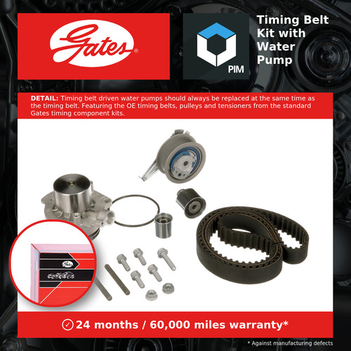 Timing belt water pump kit - &,