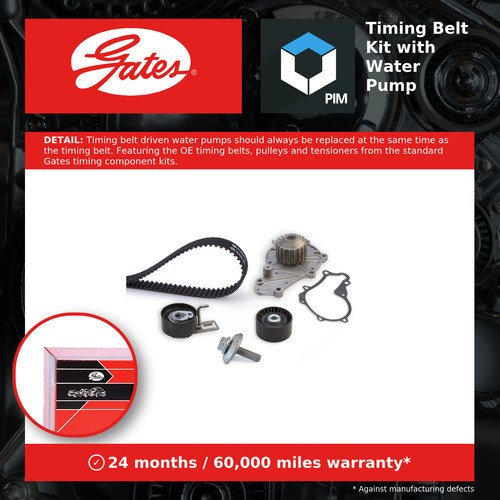 Timing belt water pump - pump, kit