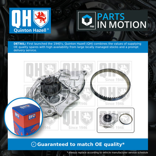 Timing belt water pump kit - water,