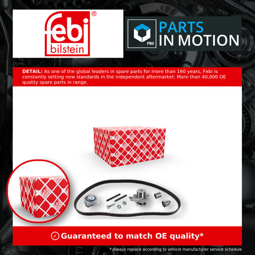 Timing belt water - timing, pump