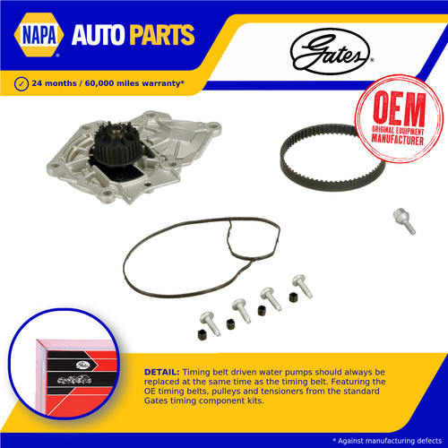 Timing belt water pump kit - water,